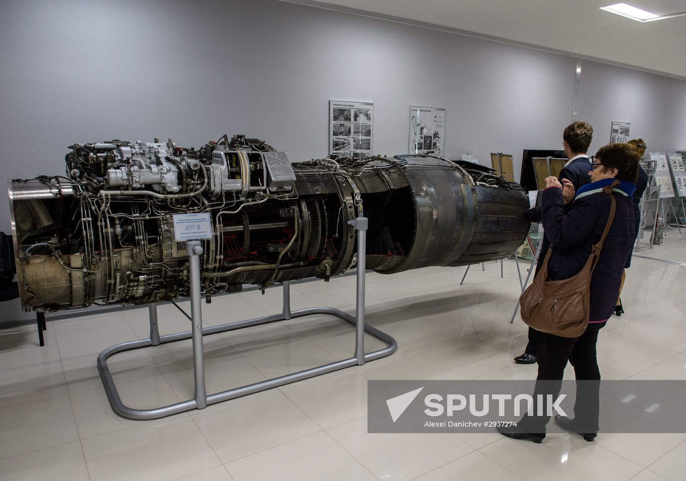 New aircraft engine tested in St. Petersburg