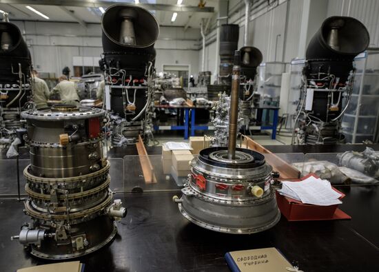 New aircraft engine tested in St. Petersburg