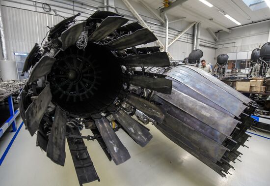 New aircraft engine tested in St. Petersburg