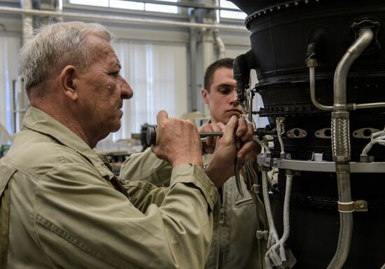New aircraft engine tested in St. Petersburg