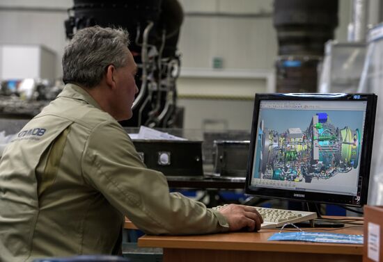 New aircraft engine tested in St. Petersburg