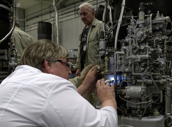 New aircraft engine tested in St. Petersburg