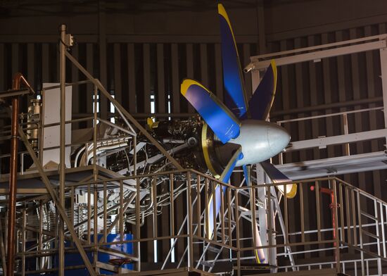 New aircraft engine tested in St. Petersburg