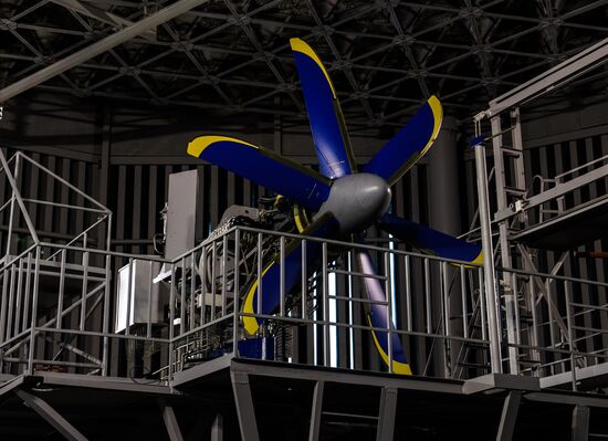 New aircraft engine tested in St. Petersburg
