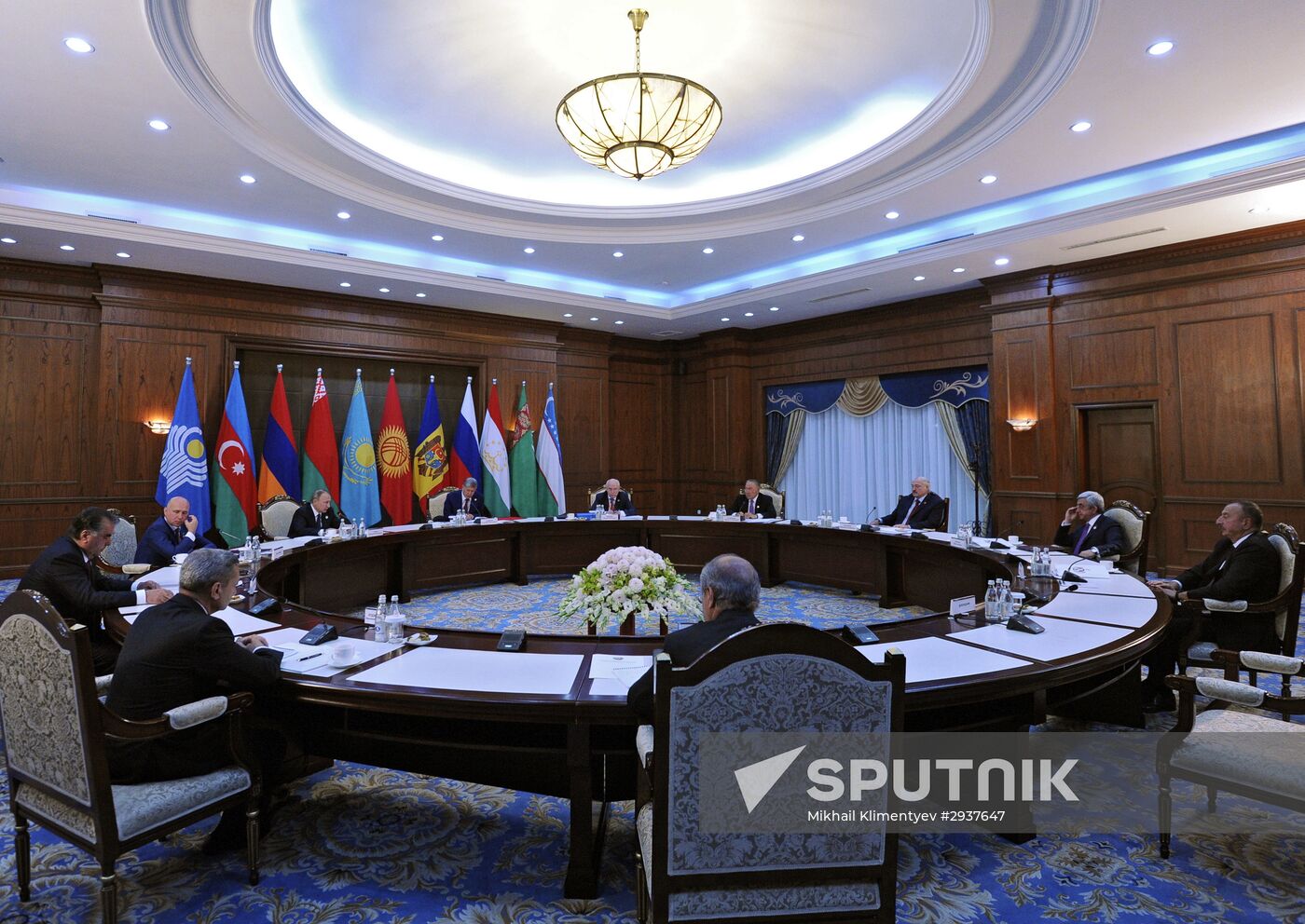 President Putin attends meeting of CIS Council of Heads of State