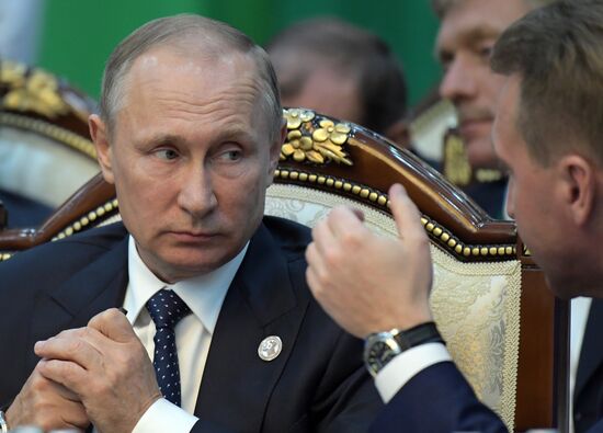 President Putin attends meeting of CIS Council of Heads of State