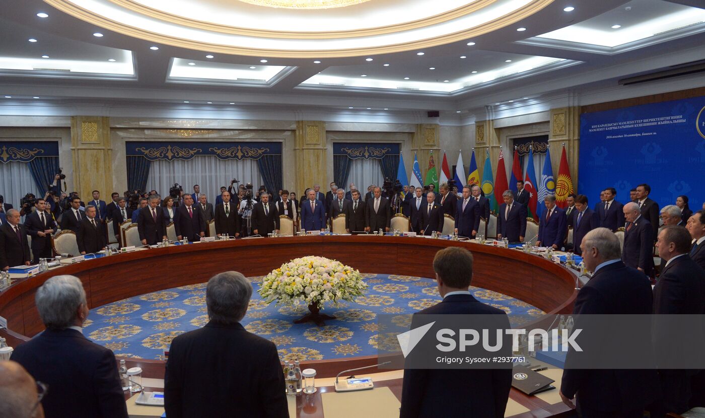 President Putin attends meeting of CIS Council of Heads of State