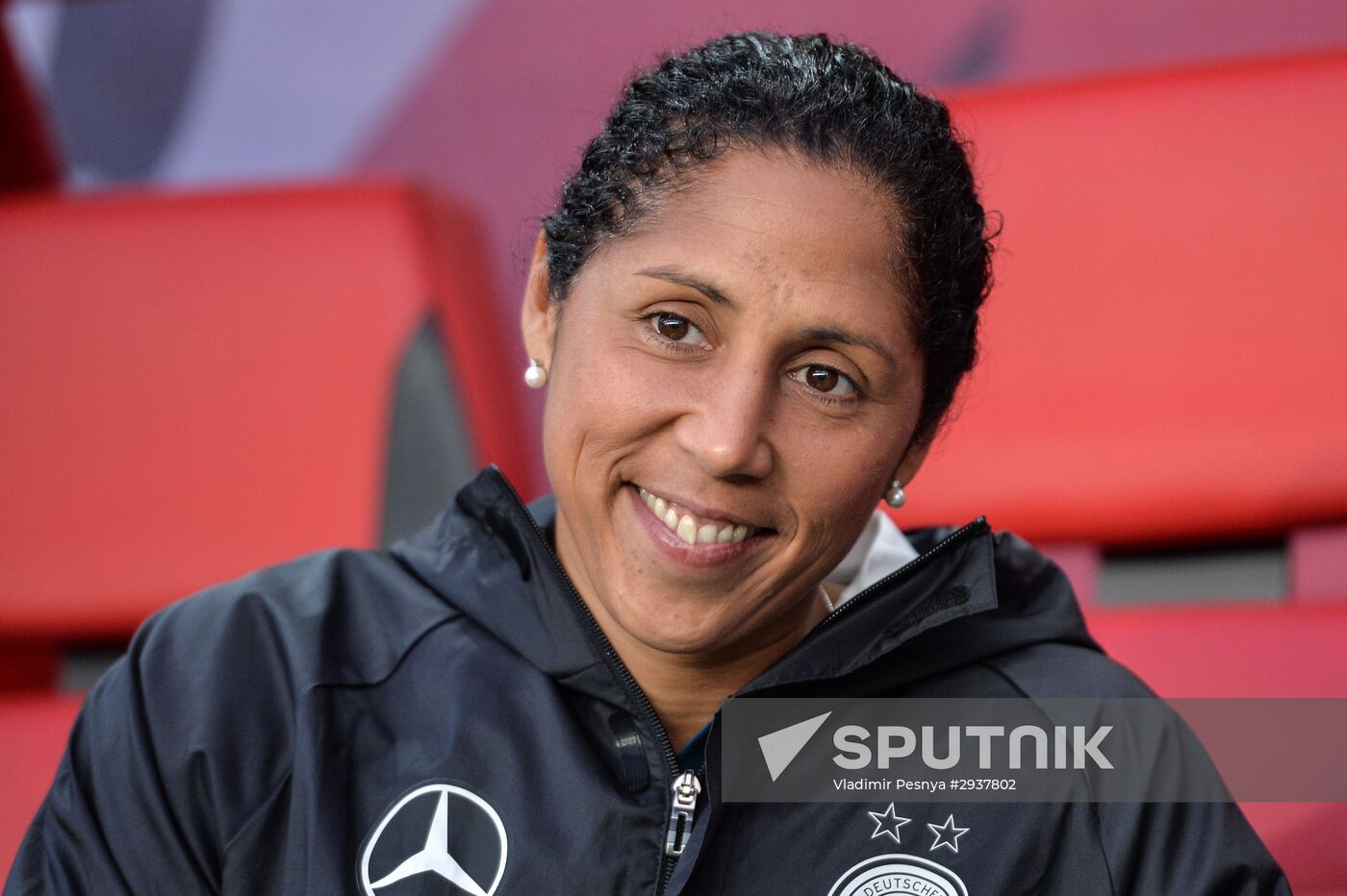 Football. UEFA Women's Euro 2017 qualifier. Russia vs. Germany