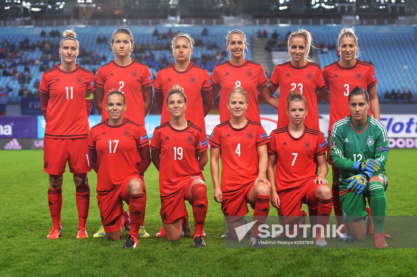 Football. UEFA Women's Euro 2017 qualifier. Russia vs. Germany