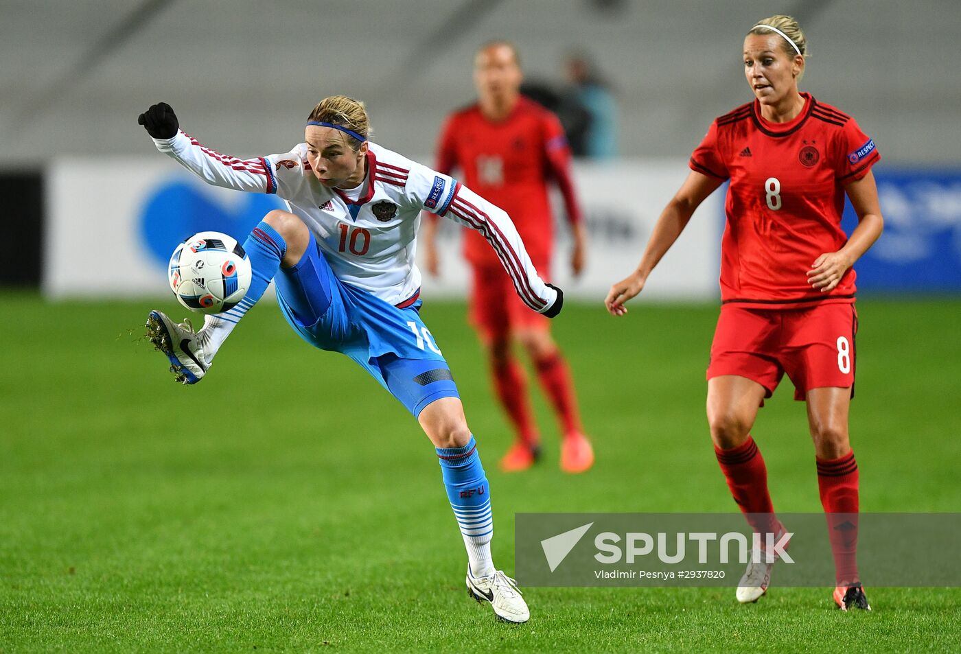 Football. UEFA Women's Euro 2017 qualifier. Russia vs. Germany