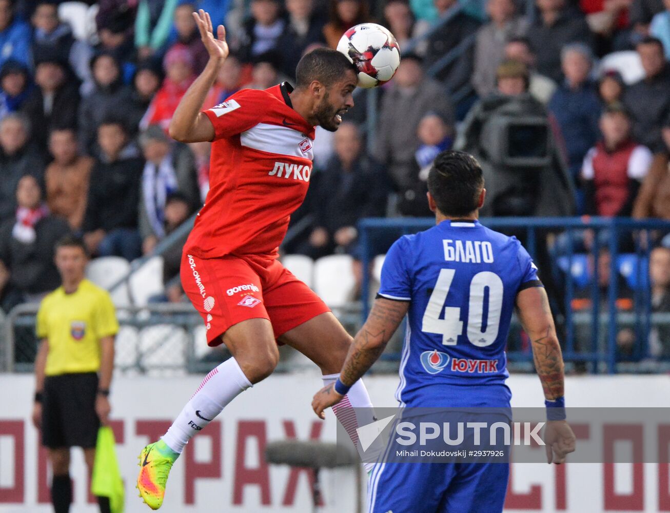Football. Russian Premier League. Orenburg vs. Spartak