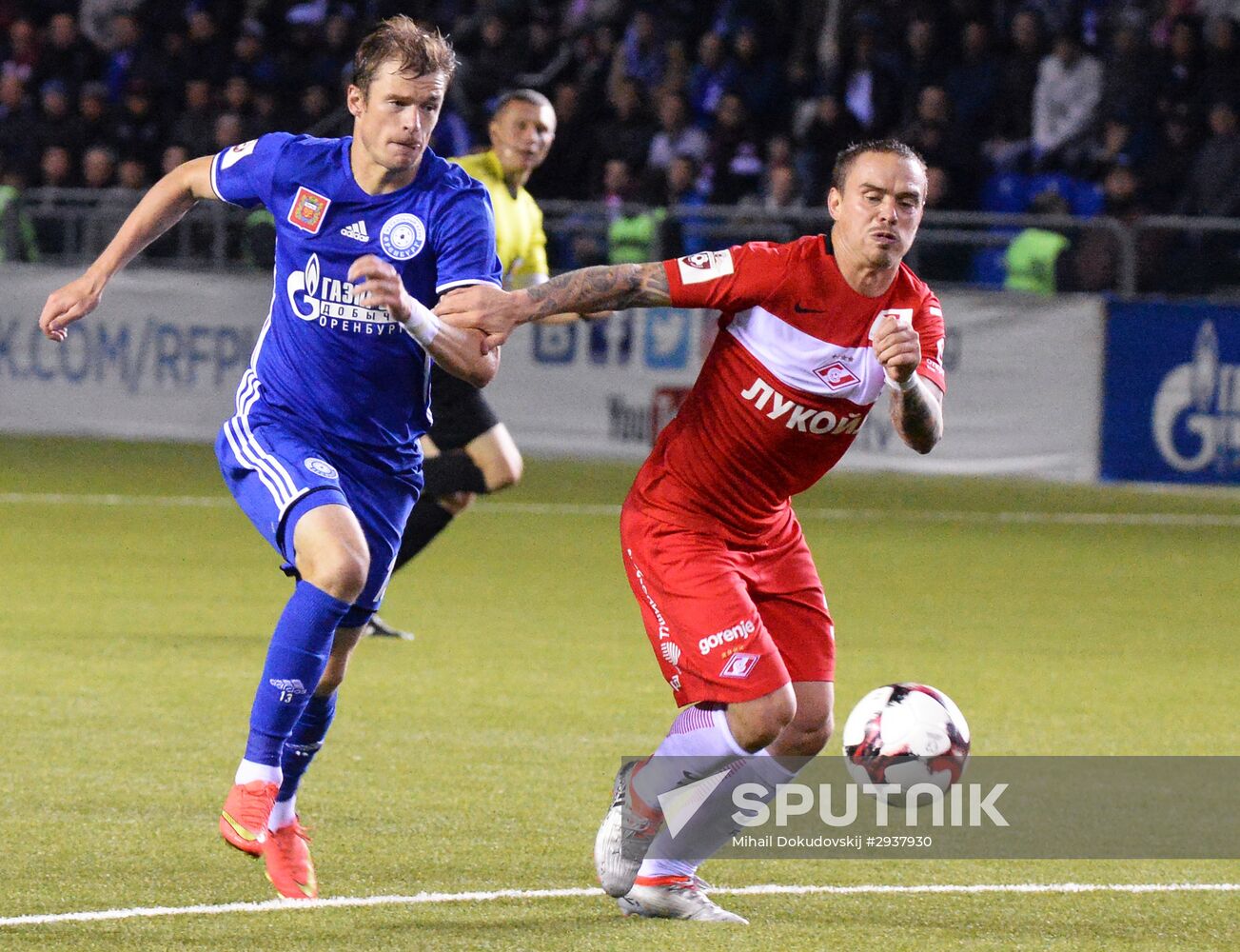 Football. Russian Premier League. Orenburg vs. Spartak