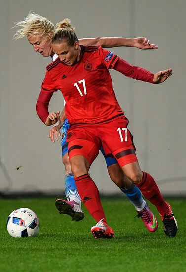 Football. UEFA Women's Euro 2017 qualifier. Russia vs. Germany