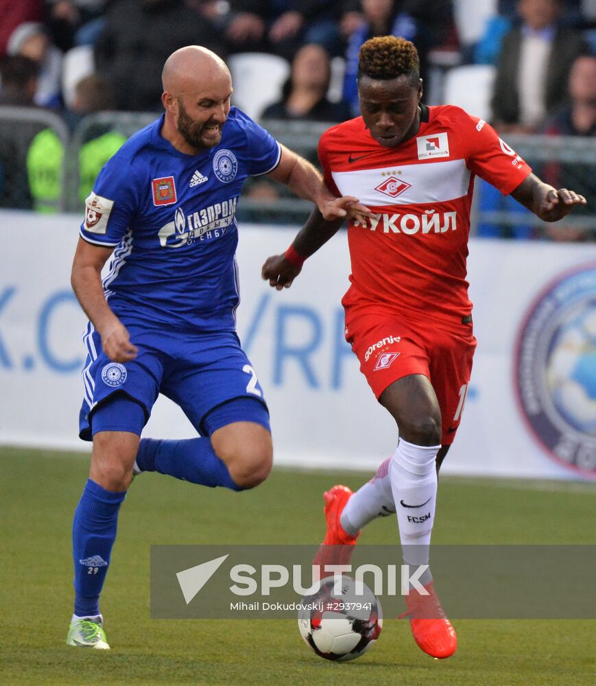 Football. Russian Premier League. Orenburg vs. Spartak
