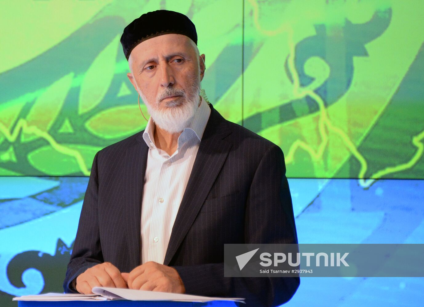 Head of Chechen Republic Ramzan Kadyrov gives press conference