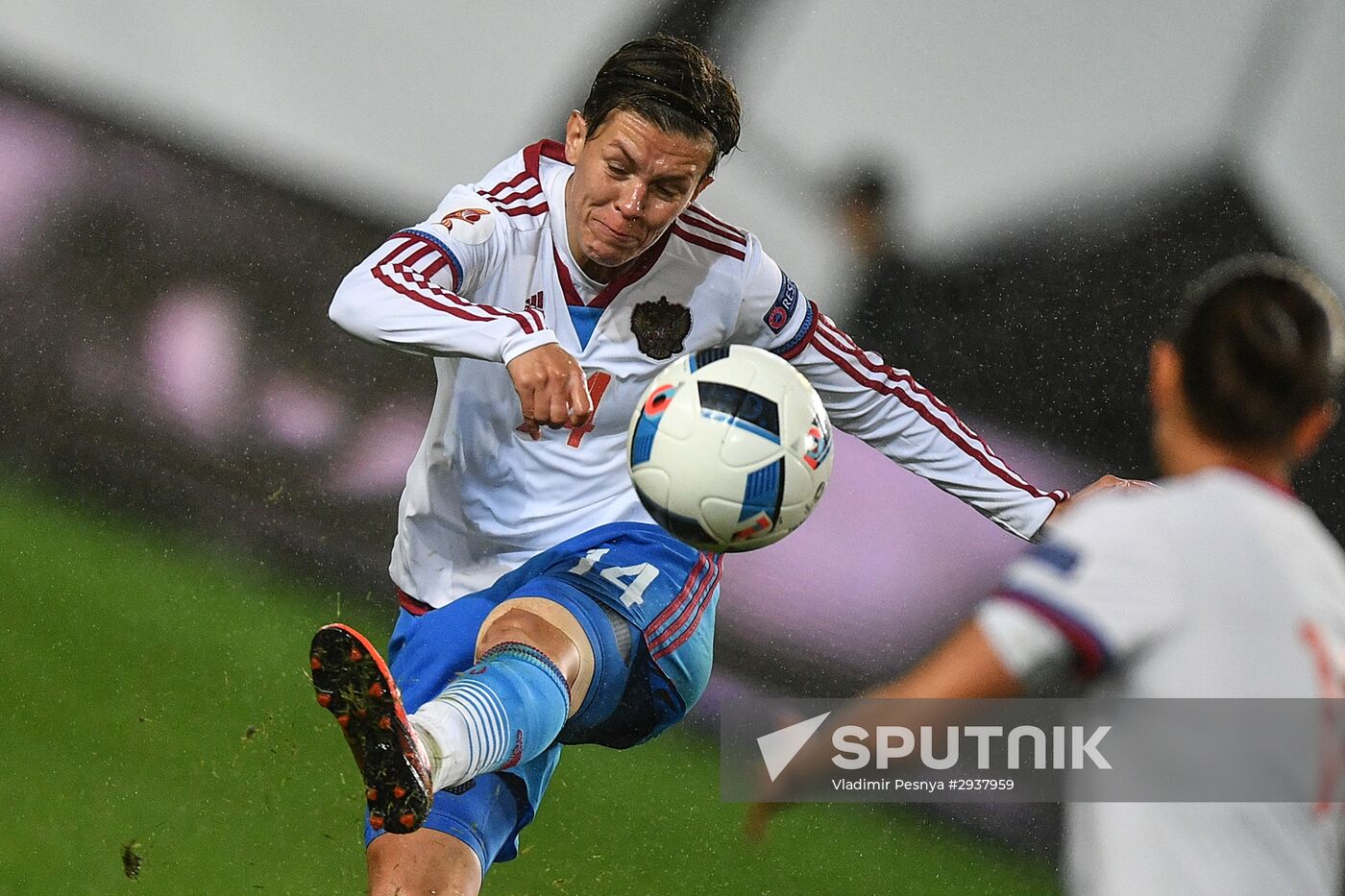 Football. UEFA Women's Euro 2017 qualifier. Russia vs. Germany