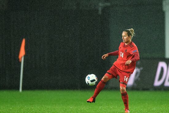 Football. UEFA Women's Euro 2017 qualifier. Russia vs. Germany