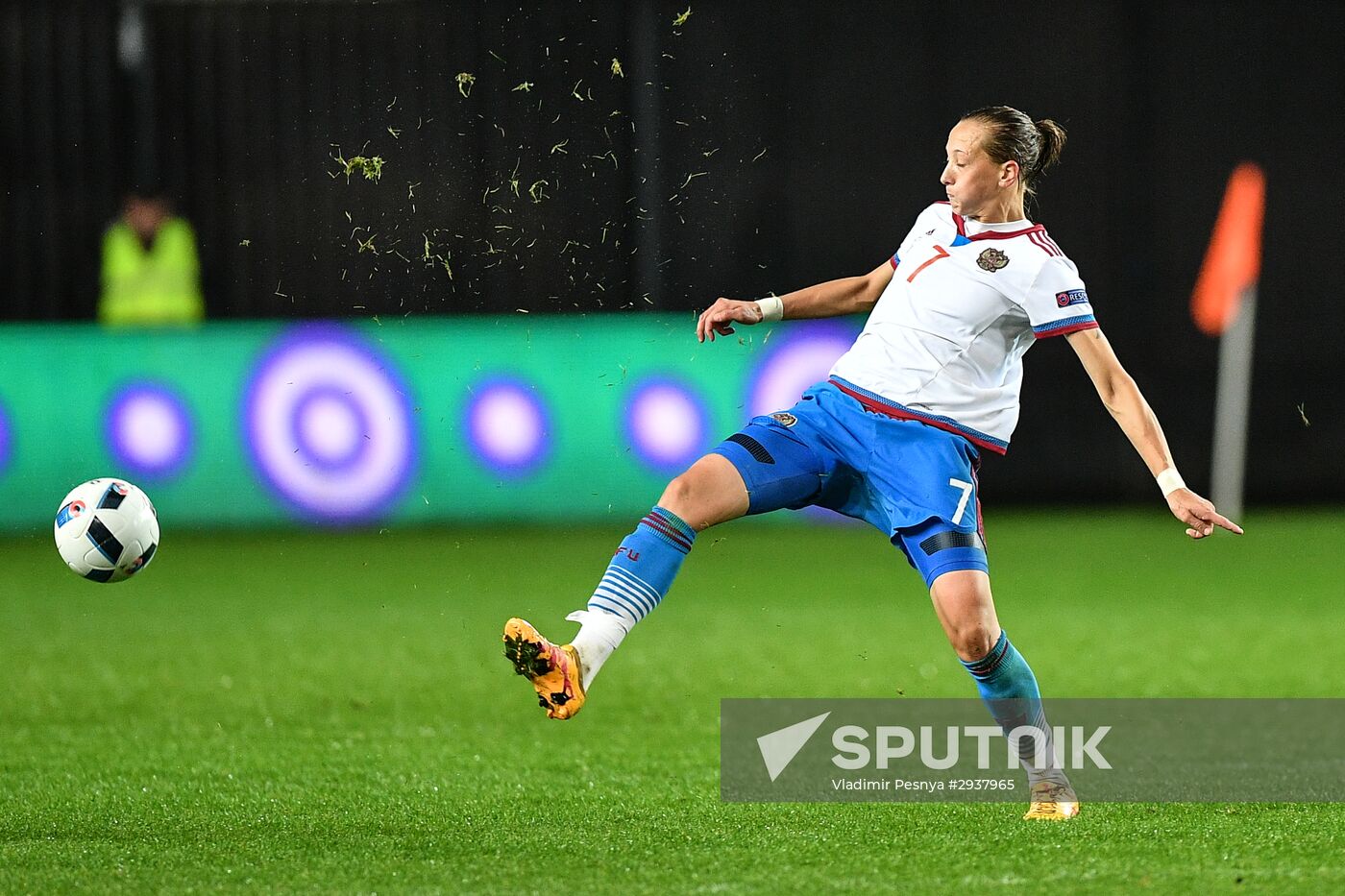 Football. UEFA Women's Euro 2017 qualifier. Russia vs. Germany