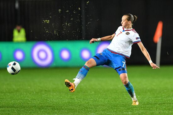 Football. UEFA Women's Euro 2017 qualifier. Russia vs. Germany