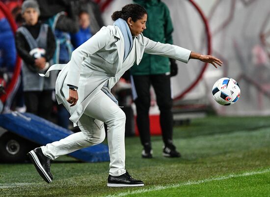 Football. UEFA Women's Euro 2017 qualifier. Russia vs. Germany