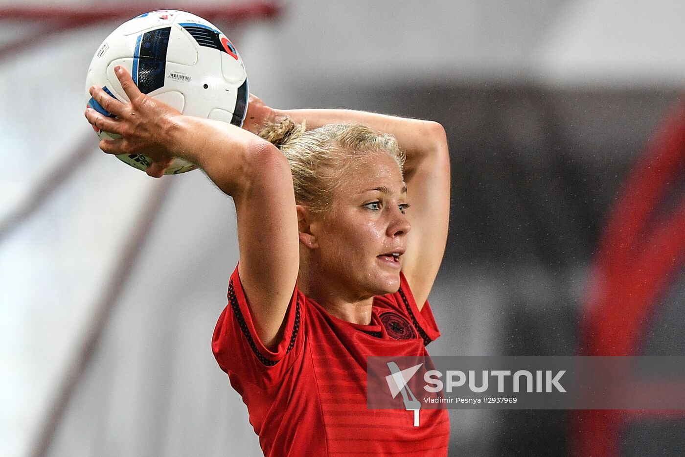 Football. UEFA Women's Euro 2017 qualifier. Russia vs. Germany