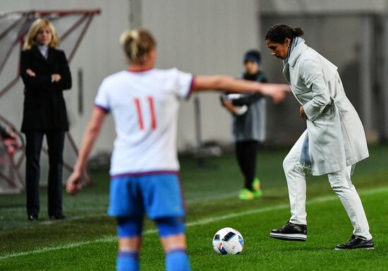 Football. UEFA Women's Euro 2017 qualifier. Russia vs. Germany