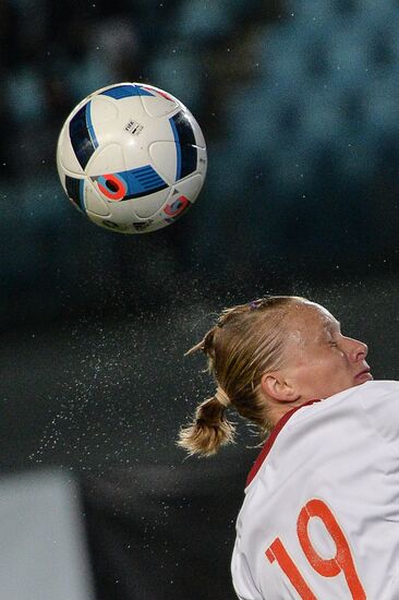 Football. UEFA Women's Euro 2017 qualifier. Russia vs. Germany