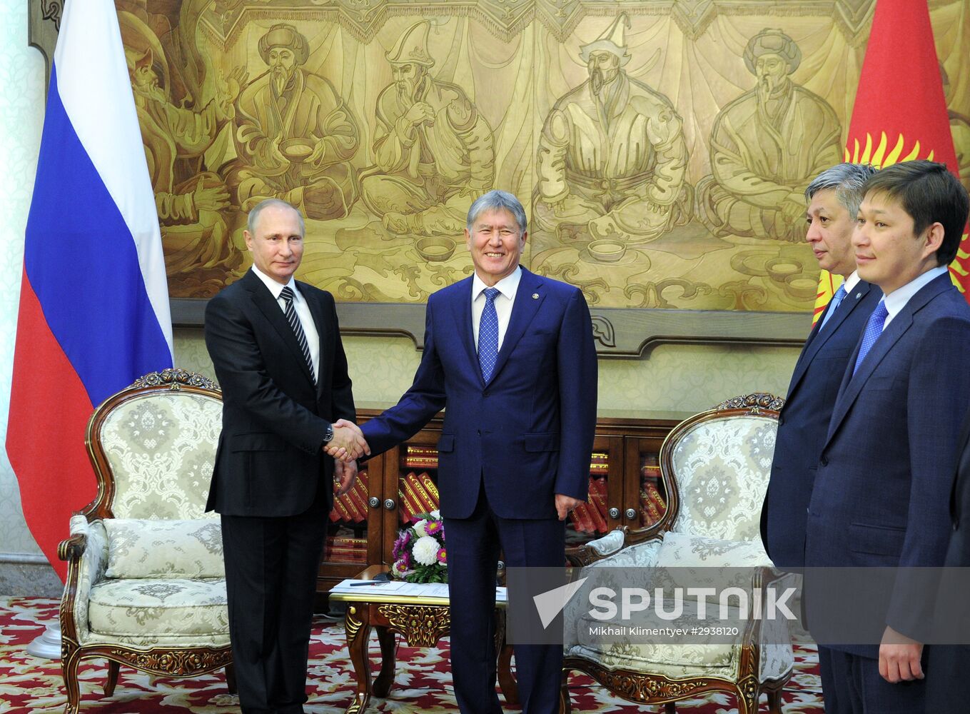 President Vladimir Putin's visit to Kyrgyzstan. Day two