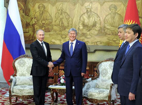 President Vladimir Putin's visit to Kyrgyzstan. Day two