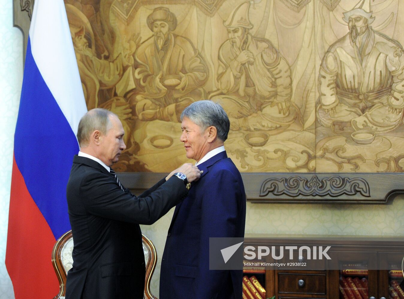 President Vladimir Putin's visit to Kyrgyzstan. Day two