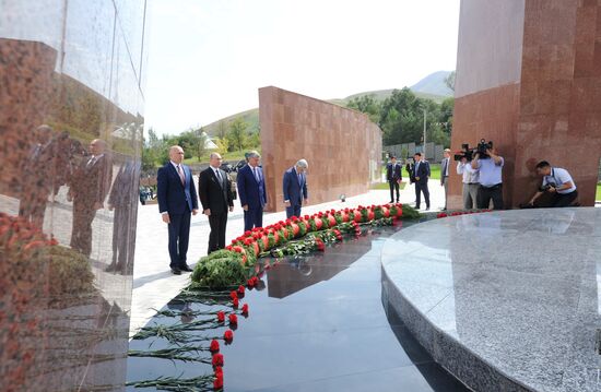 President Vladimir Putin's working visit to Kyrgyzstan. Day two