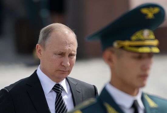 President Vladimir Putin's working visit to Kyrgyzstan. Day two