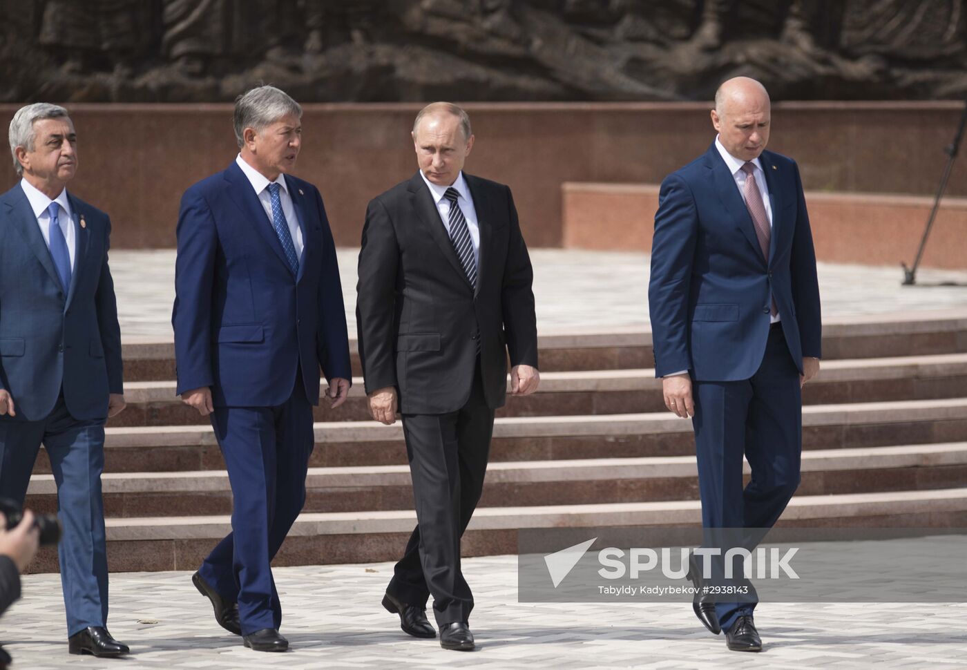 President Vladimir Putin's visit to Kyrgyzstan. Day two