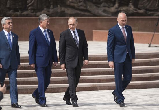 President Vladimir Putin's visit to Kyrgyzstan. Day two
