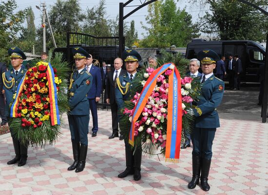 President Vladimir Putin's visit to Kyrgyzstan. Day two