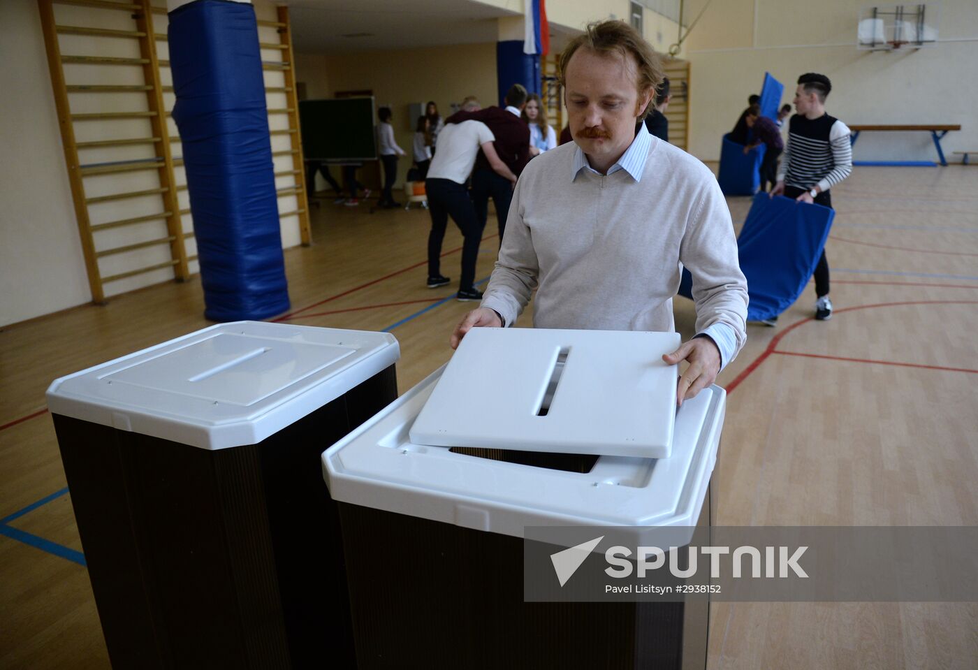Polling stations prepare for elections