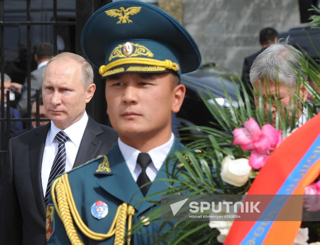 President Vladimir Putin's visit to Kyrgyzstan. Day two