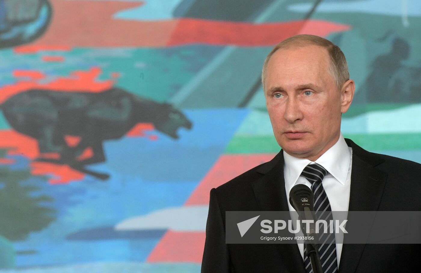 President Vladimir Putin's visit to Kyrgyzstan. Day two