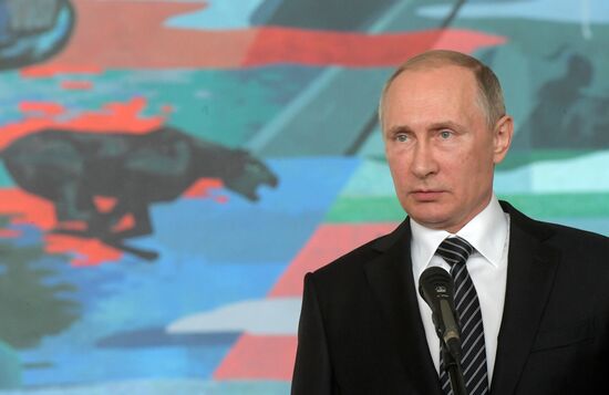 President Vladimir Putin's visit to Kyrgyzstan. Day two