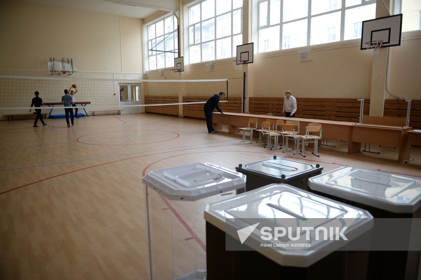 Polling stations prepare for elections