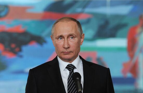 President Vladimir Putin's visit to Kyrgyzstan. Day two