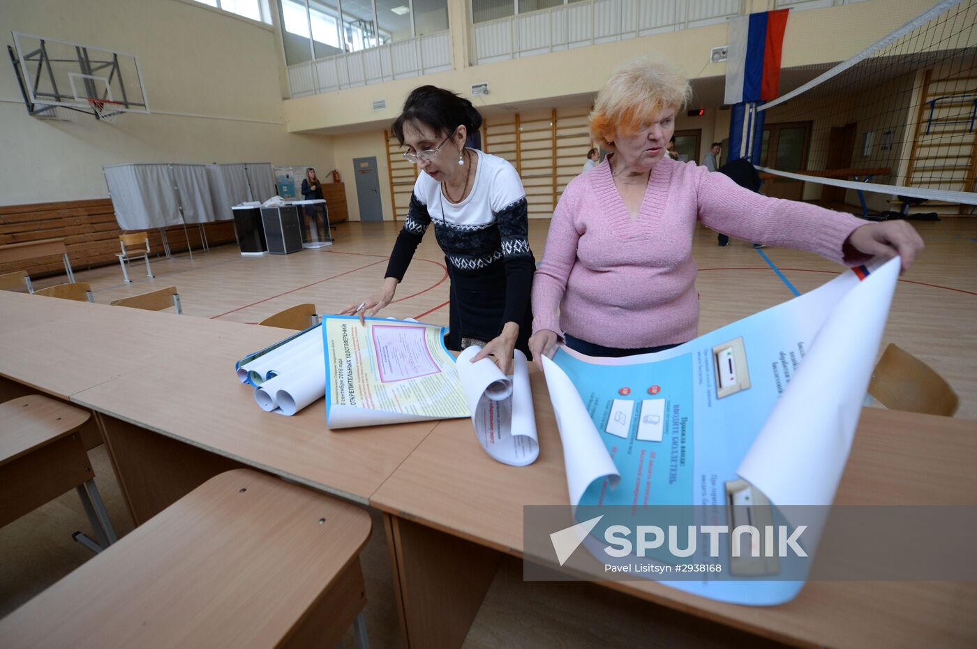 Polling stations prepare for elections