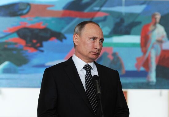 President Vladimir Putin's visit to Kyrgyzstan. Day two