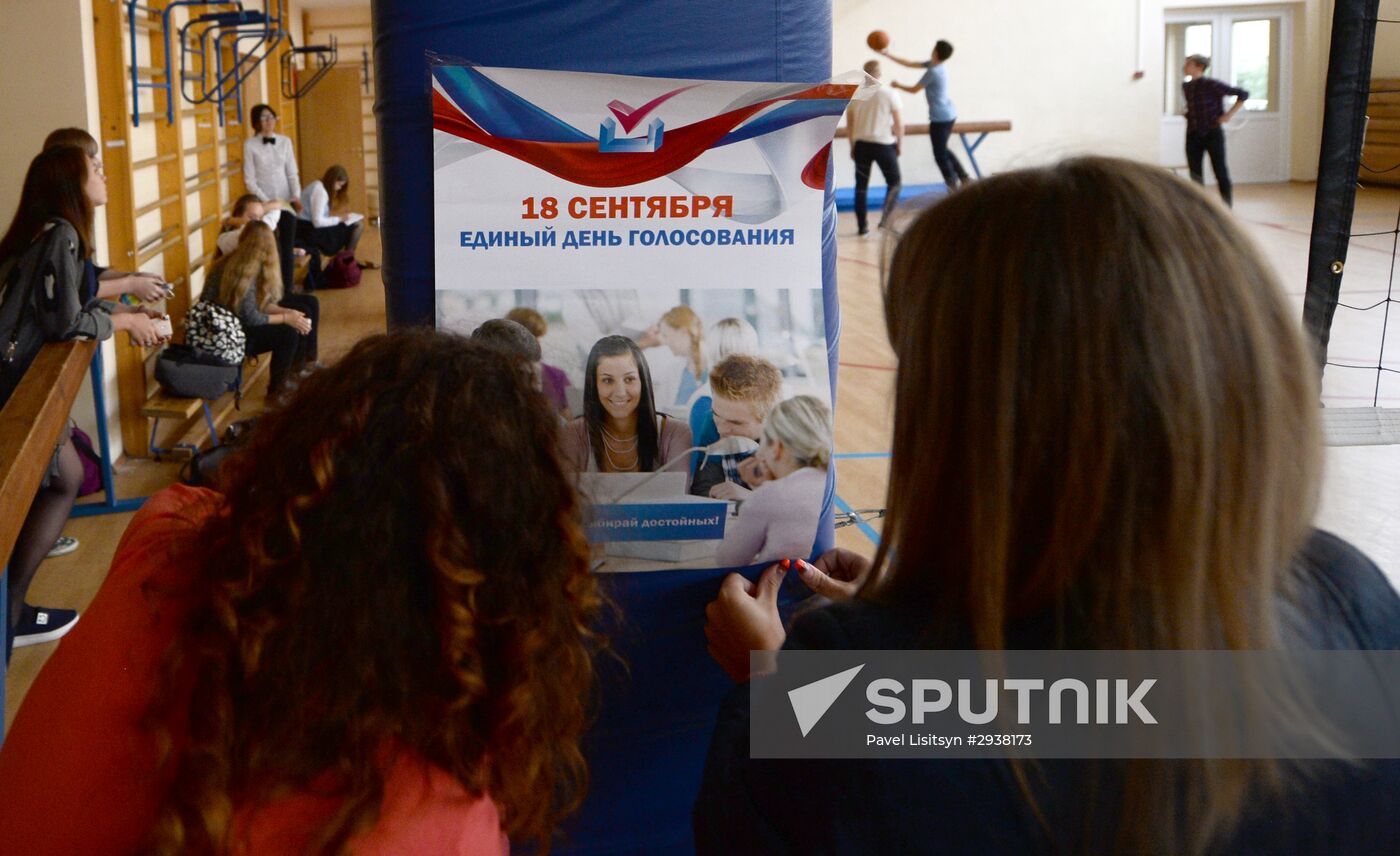 Polling stations prepare for elections