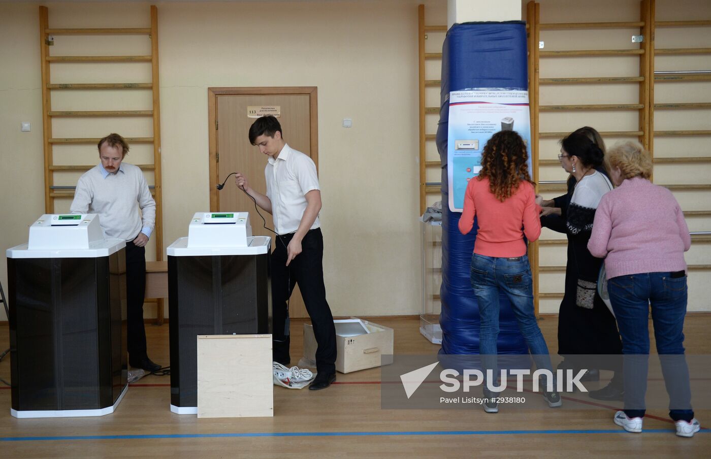 Polling stations prepare for elections