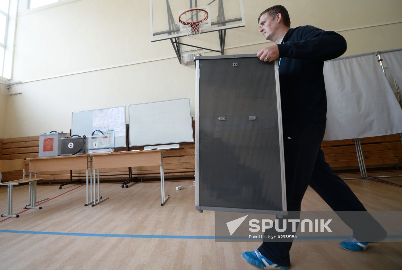 Polling stations prepare for elections