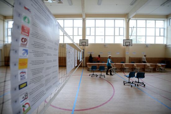 Polling stations prepare for elections