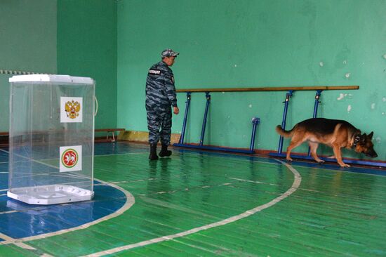 Polling stations prepare for elections