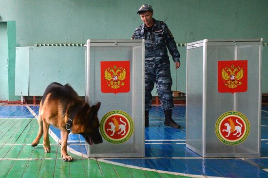 Polling stations prepare for elections