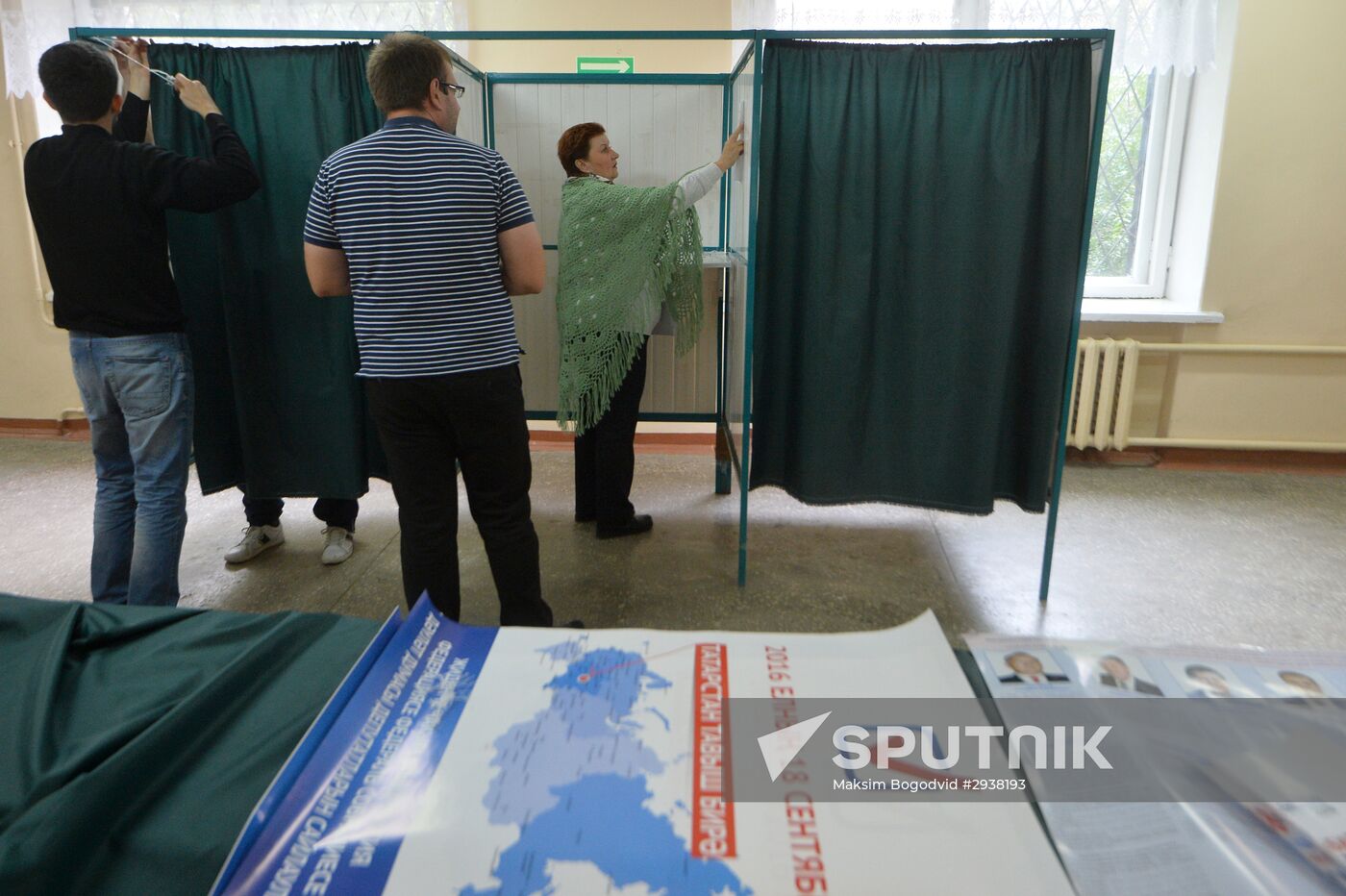 Polling stations prepare for elections